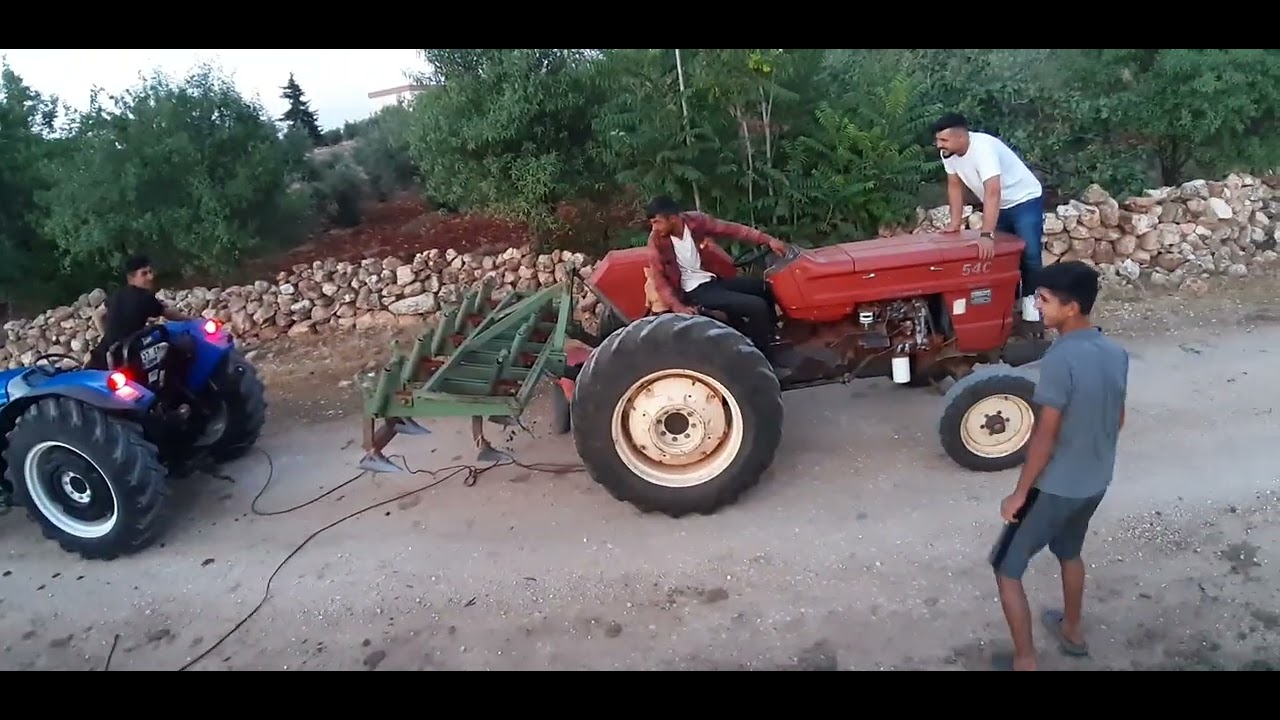 Fiat 54c  vs nh tt55 b çekişme