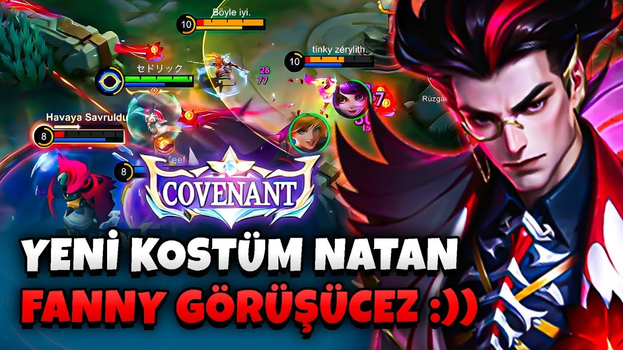OYUN BAŞI KESİP EMOJİ ATAN FANNYİ MEYVE SUYU YAPAN NATAN! - Mobile Legends
