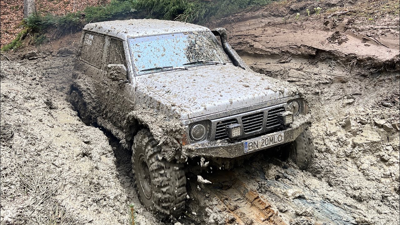 [OFF ROAD] - Nissan Patrol M57 | Muddy day | #topoffroadromania