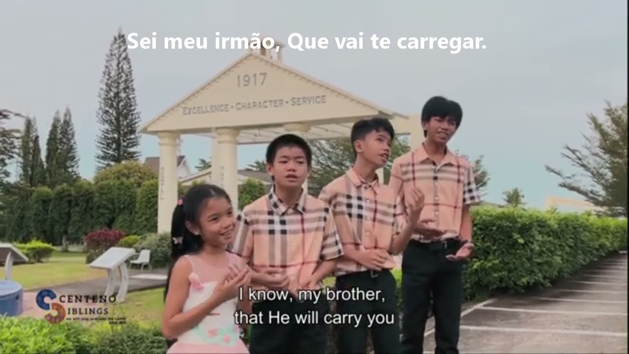 Quarteto de 4 irmão Adventistas das Filipinas - Centeno Siblings: Ele vai te carregar