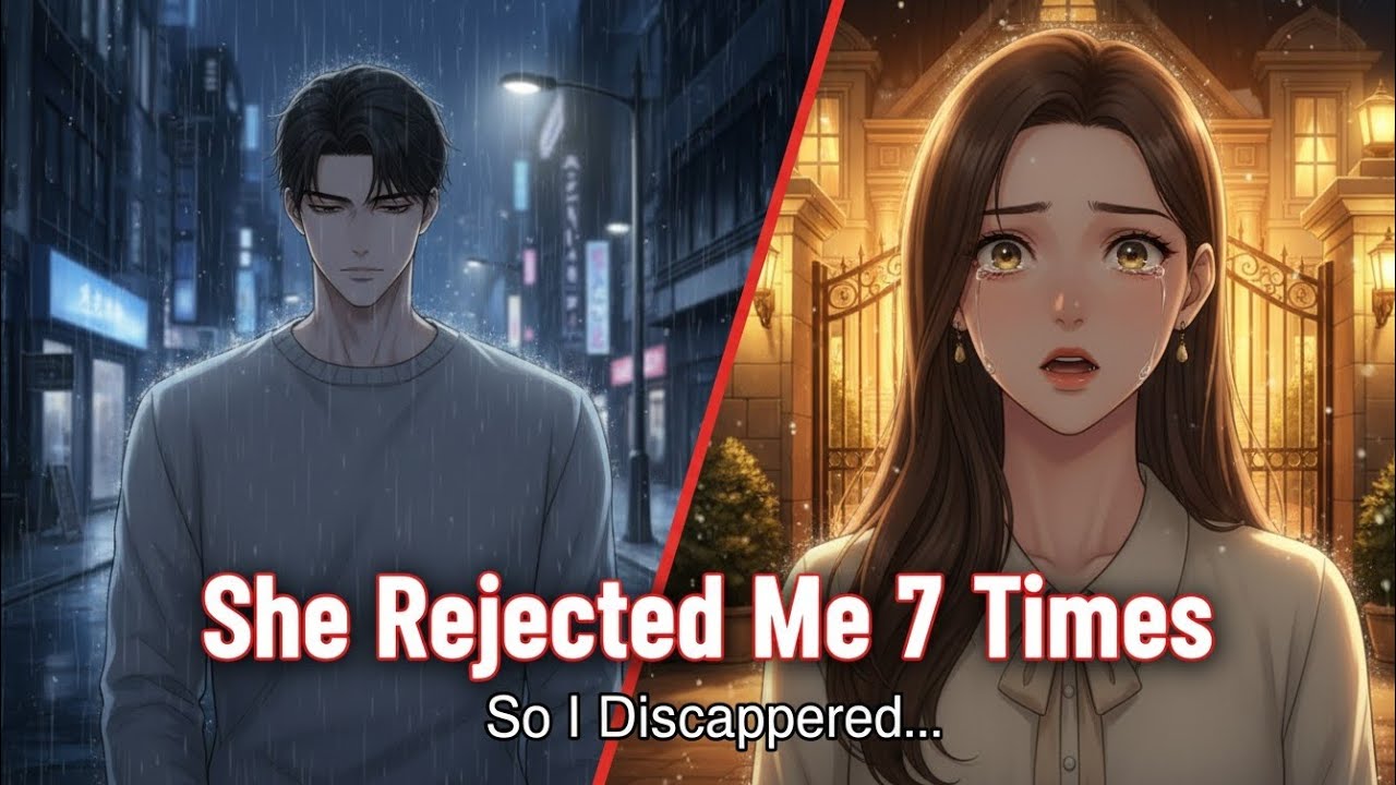 📕After She Rejected Me 7 Times, I Vanished — Years Later, She Finally Understood What She Lost