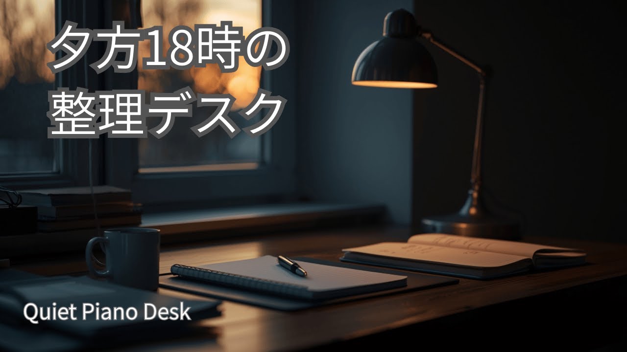 夕方18時｜仕事終わり・一日の整理