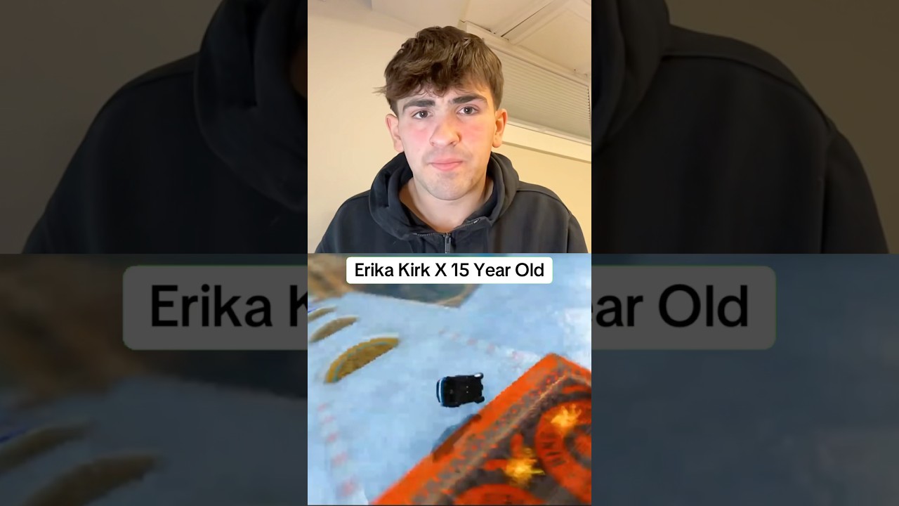 Erika Kirk and 15 Year Old #funny #politics #drama #gta #videogames #memes