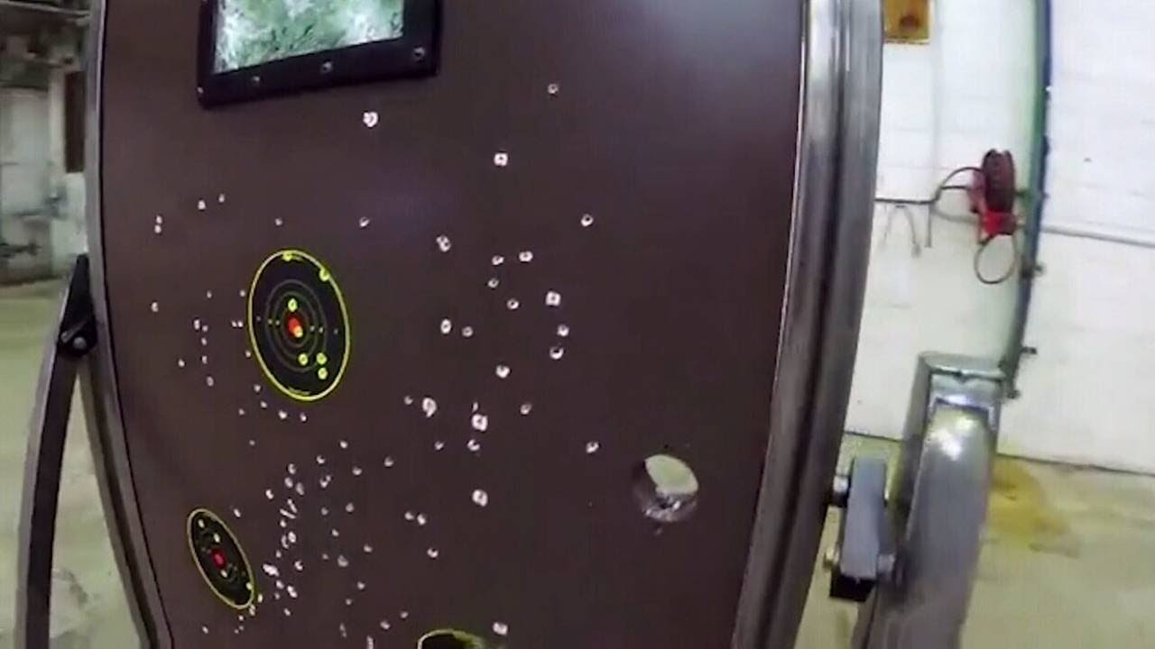 WATCH: Shots fired at bulletproof classroom door