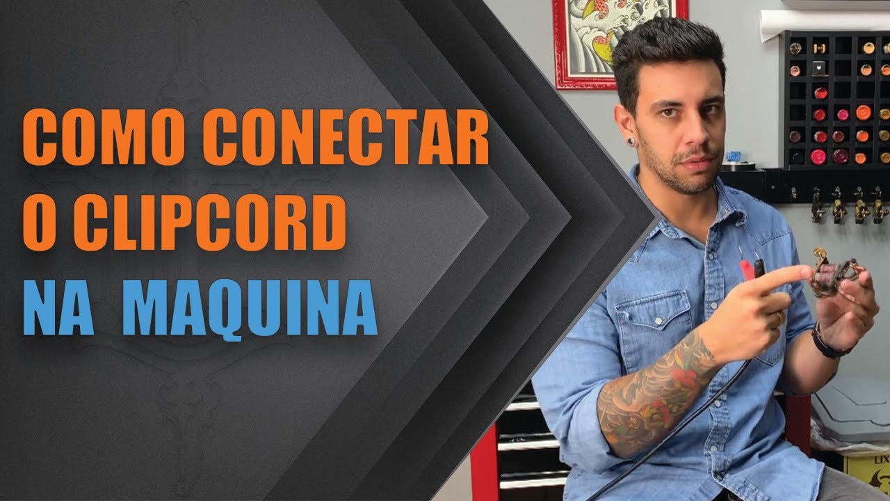 Como Conectar o Clipcord na Maquina - Esculpindo seu traço - Erick Lodetti