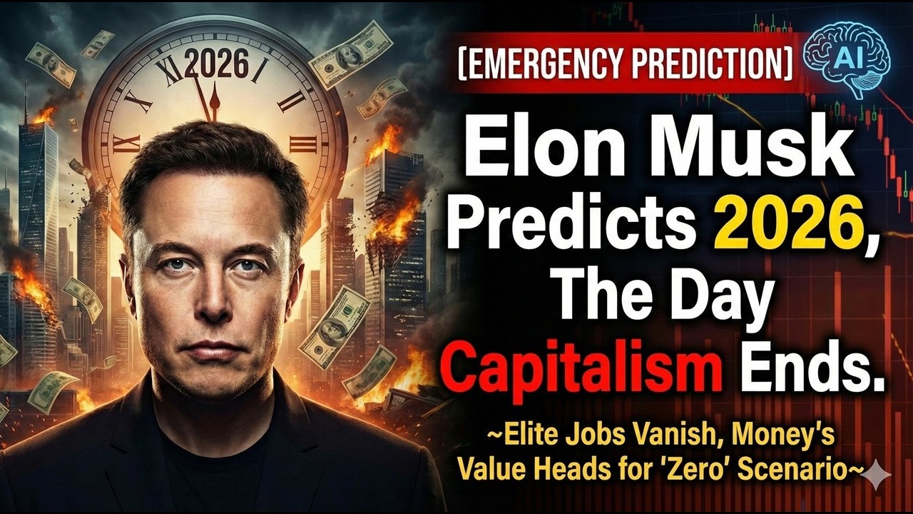 ASI Practical Course #29: Elon Musk predicts capitalism's end by 2026. Elite jobs will vanish.