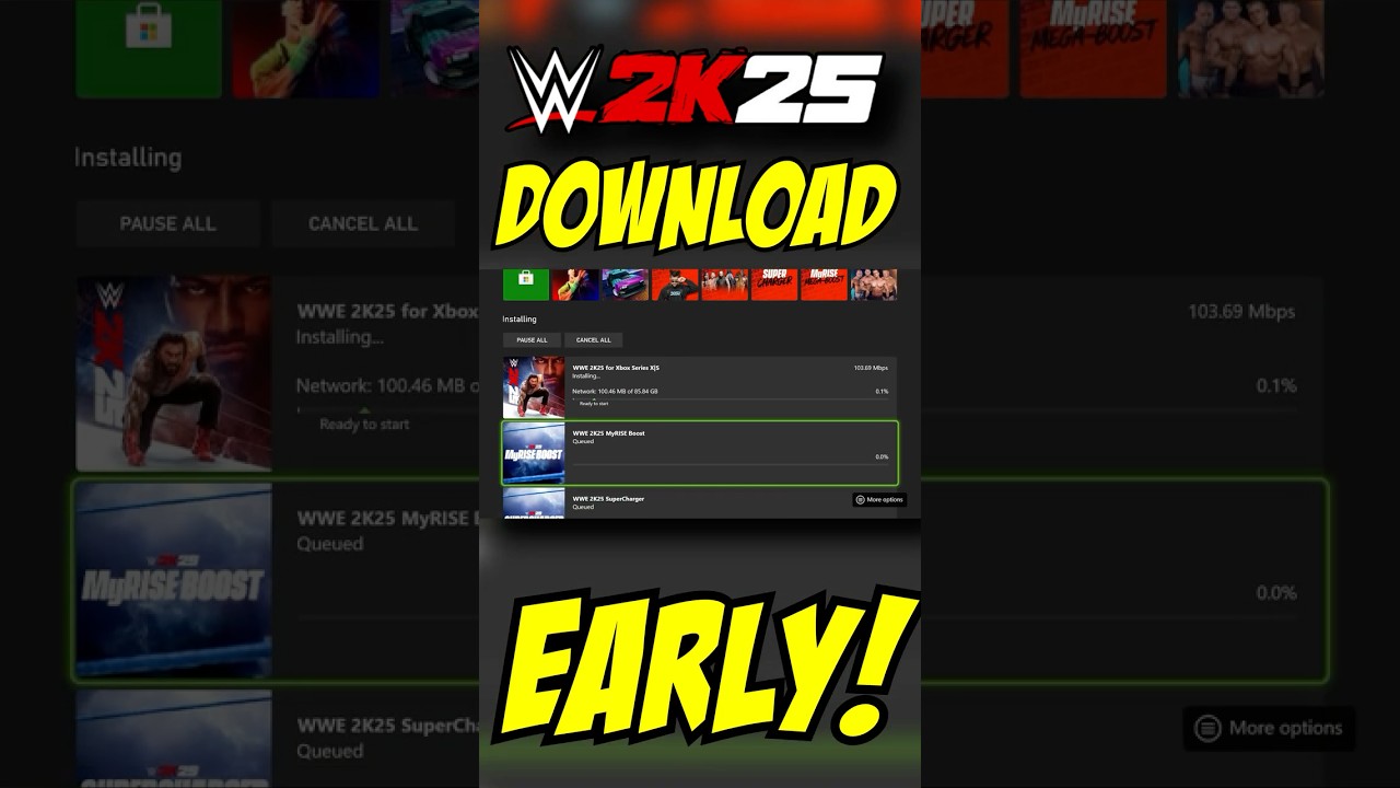 ВЫ МОЖЕТЕ СКАЧАТЬ WWE 2K25 РАННЮЮ ВЕРСИЮ ПРЯМО СЕЙЧАС! #wwe2k25 #wwe2k25download #wwe2k25early #w...