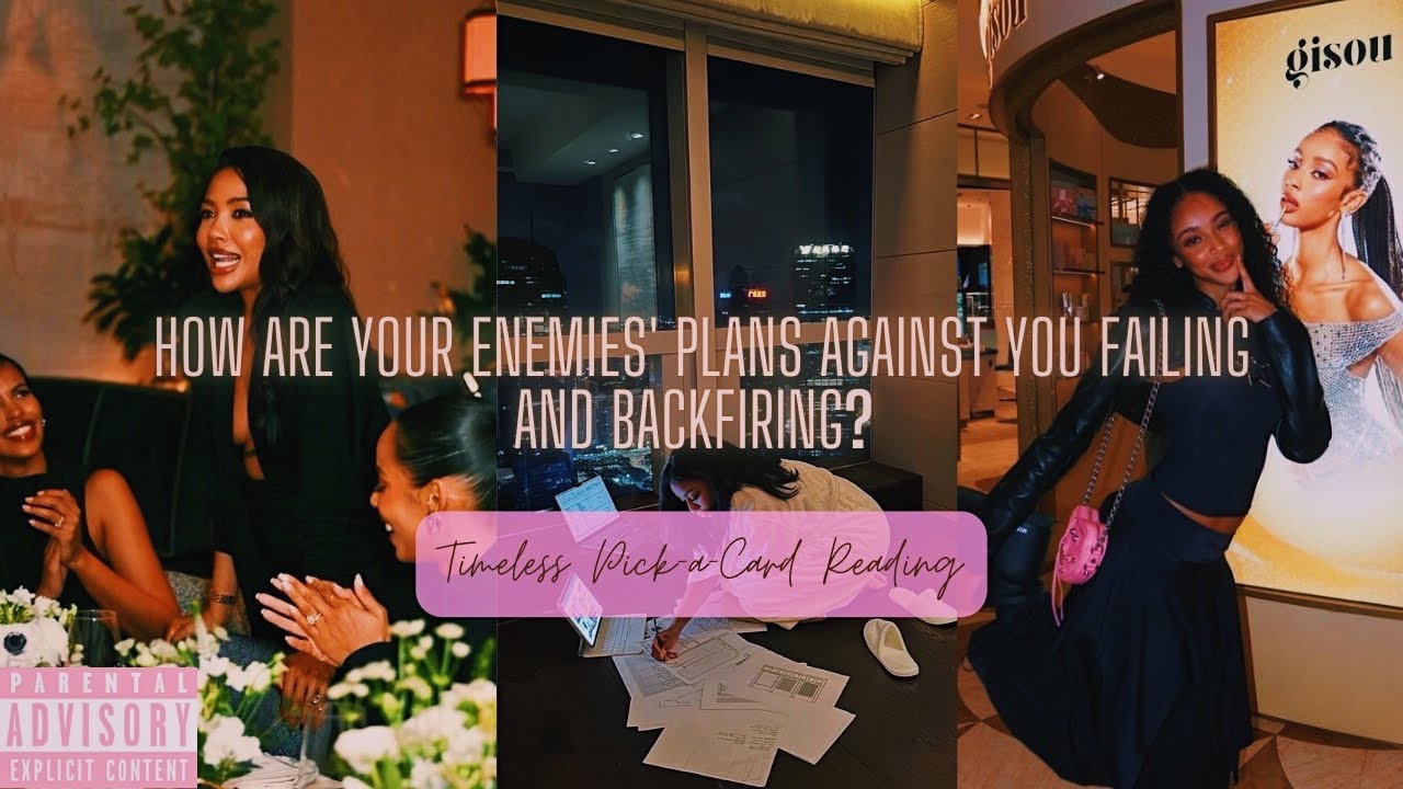 How Are Your ENEMIES' Plans Against You Failing and Backfiring?👀🔥🧿 |Timeless Pick-a-Card Reading