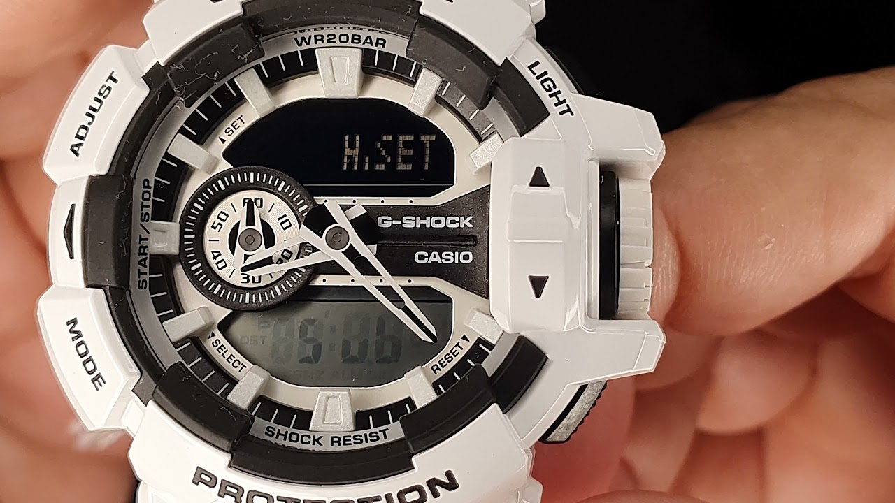 CASIO G-SHOCK GA-400-7A H.SET