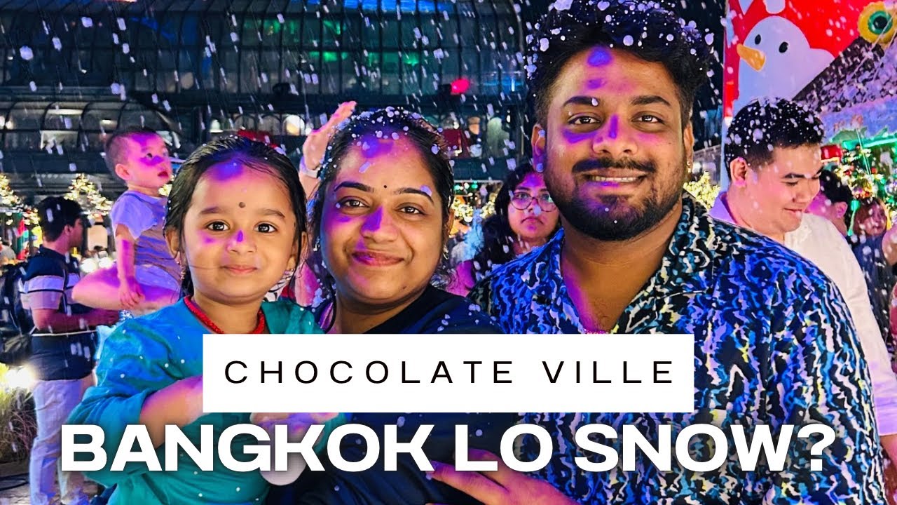 Bangkok Family Trip Part-2 🇹🇭 | Chocolate Ville & Chatuchak Night Market | Telugu Vlog