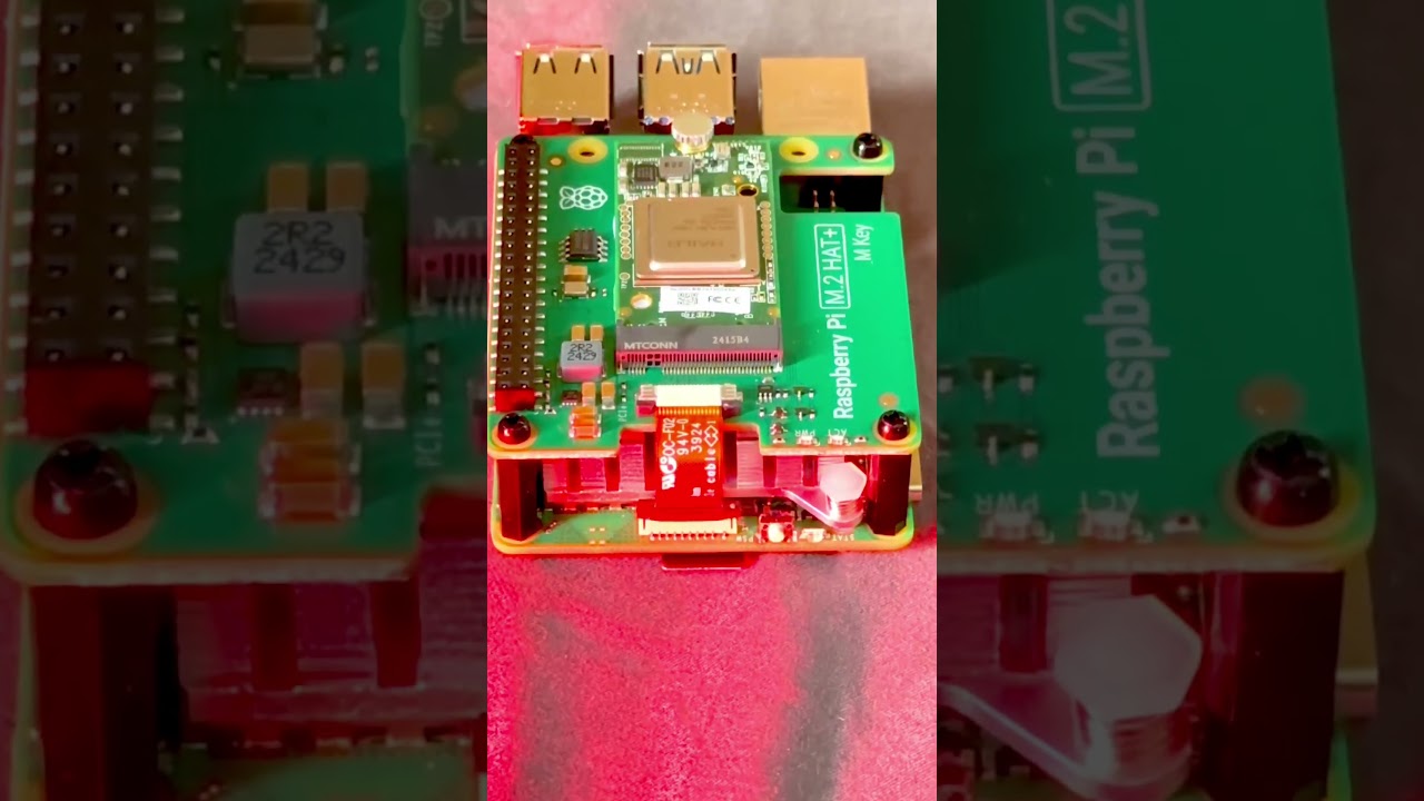 Raspberry Pi with AI HAT+ with Hailo neuro processing unit to handle AI Camera models.
