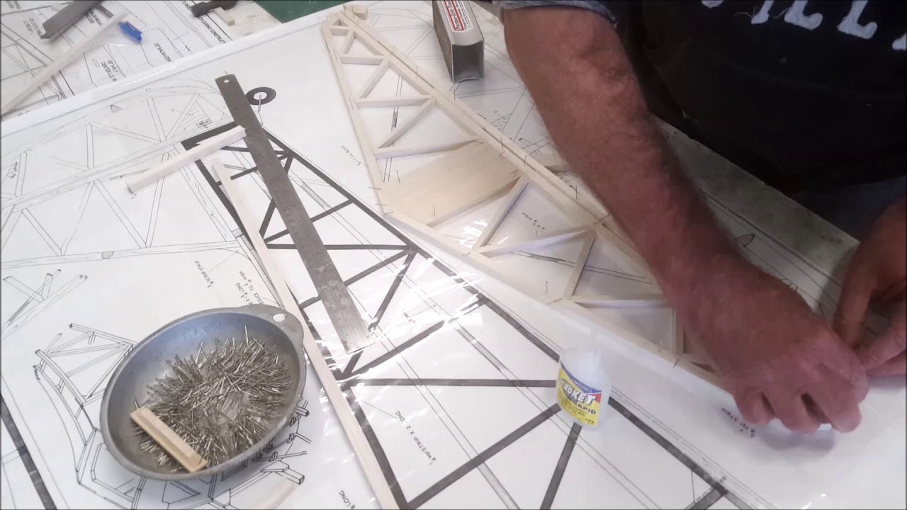 Building the Stab and Elevators on the Precedent kits 1/4 scale Aeronca Champ