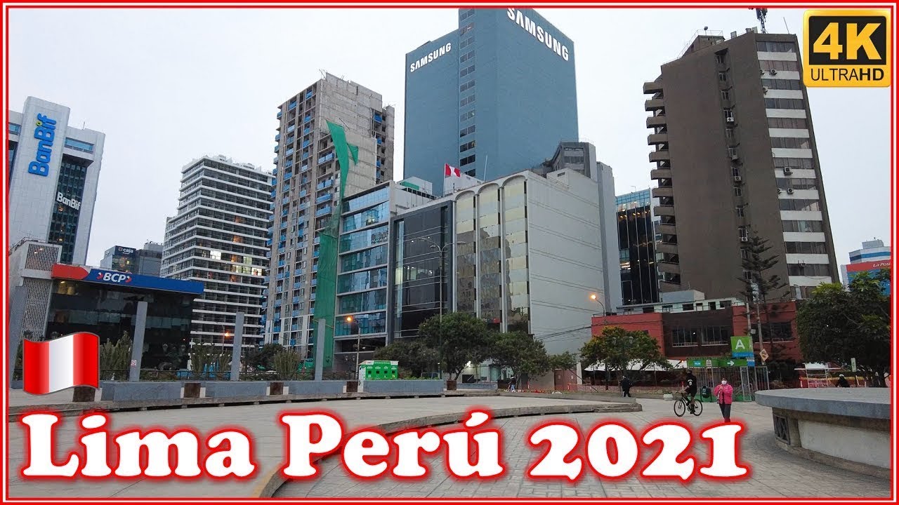 Así luce CENTRO FINANCIERO de San Isidro 🚶🏽‍♂️ | Septiembre 2021 | LIMA PERÚ 2021 🇵🇪 4K UHD