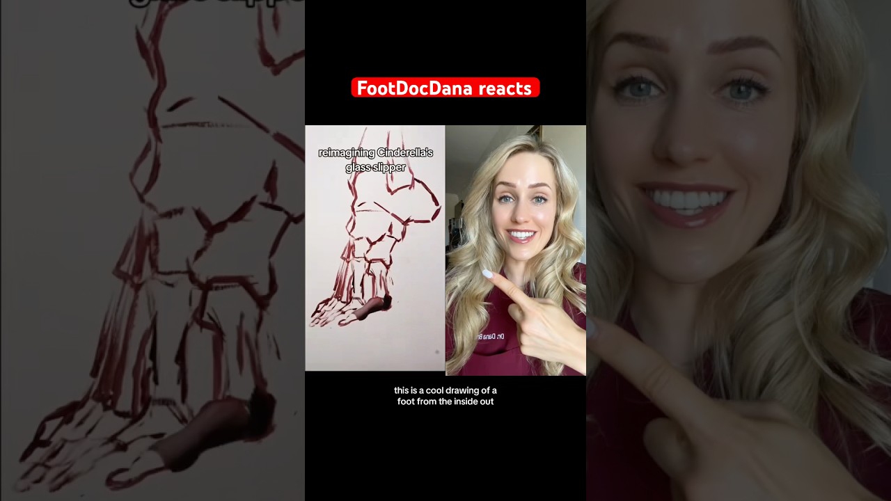 Doctor reacts: AMAZING foot painting