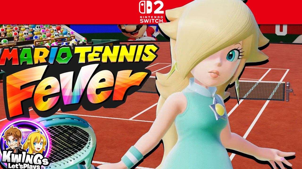 Mario Tennis Fever FULL GAME Walkthrough Part 6 ALL Trial Towers