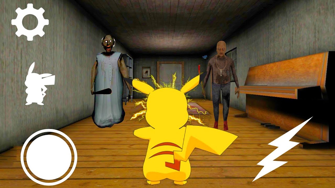 Playing As Pikachu In Granny Chapter 2 | Mod Menu