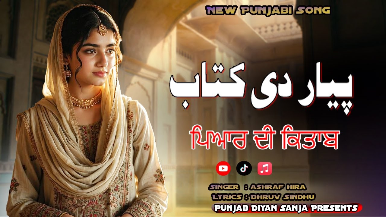 New Punjabi Sad Song | Pyar Di Qitab | Singer Ashraf Hira | Lyrics Dhruv Sindhu