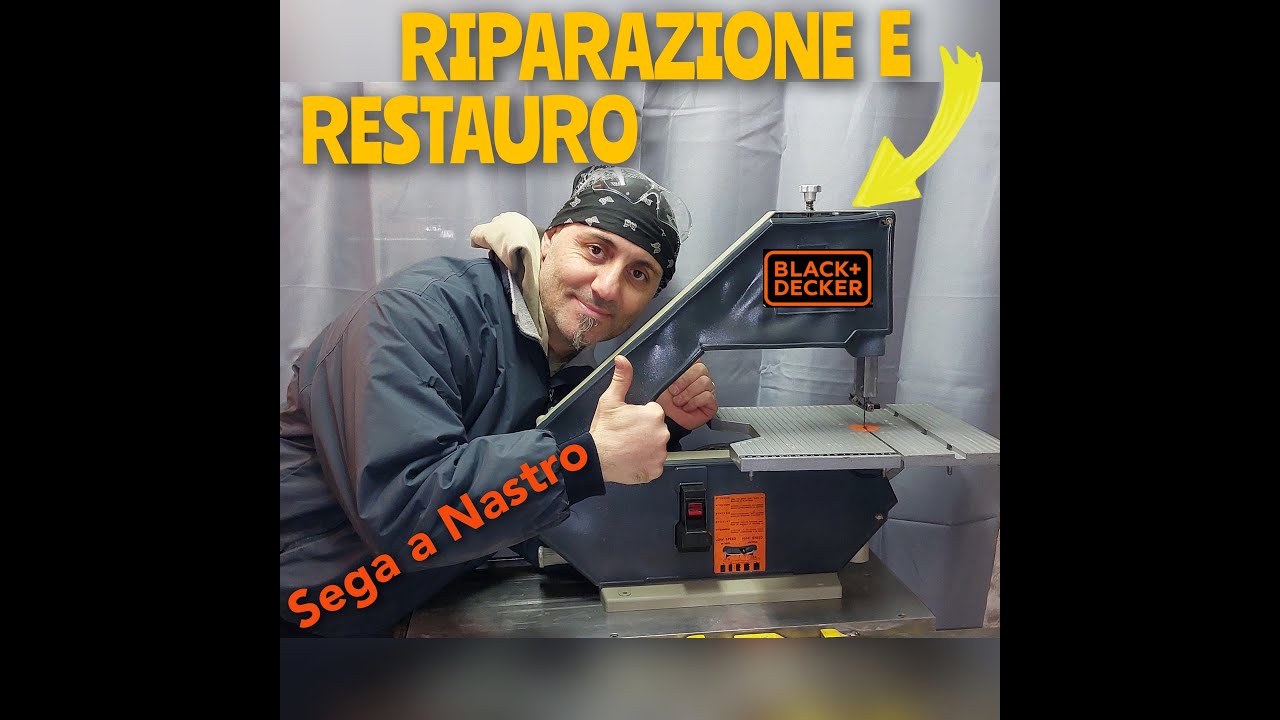РЕМОНТ, МОДИФИКАЦИЯ, РЕСТАВРАЦИЯ ЛЕНТОЧНОЙ ПИЛЫ BLACK & DECKER DN 339