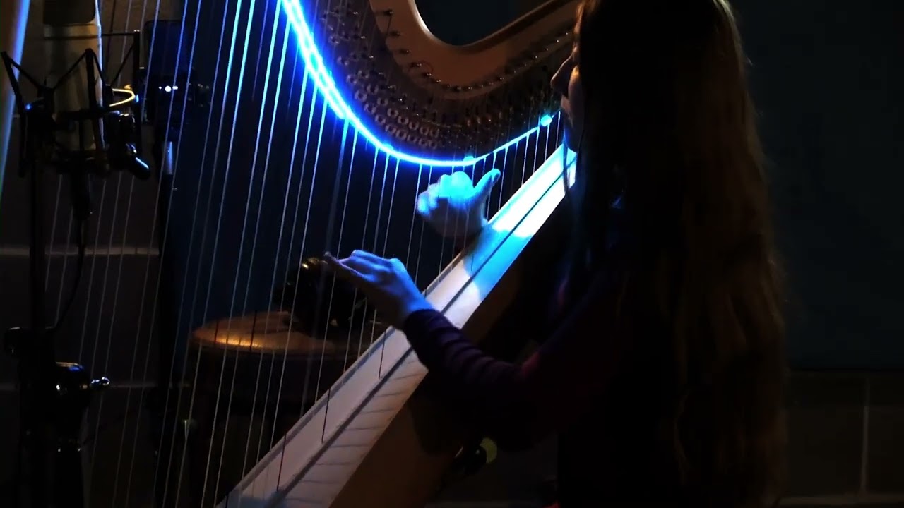 Sophia Cori Dussek: Sonatina in C minor, 3. movement (sonáta v c-moll, 3. věta), harp: Eliška Holá
