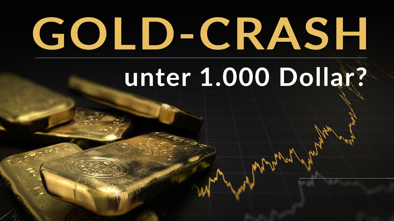Gold-Crash unter 1.000 Dollar?