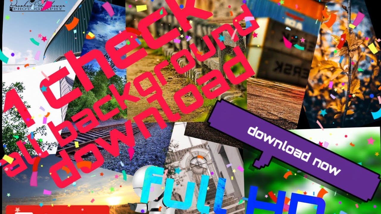 How to download full hd background in one click||prashant photography||cb background download||