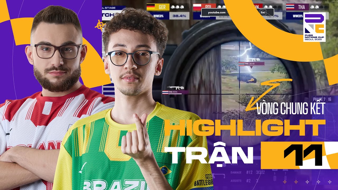 🏆 [Highlights PNC 2025] CK Trận 11: Việt Nam lọt Top 3 - Khoảng cách với Hạng 2 ngày càng gia tăng