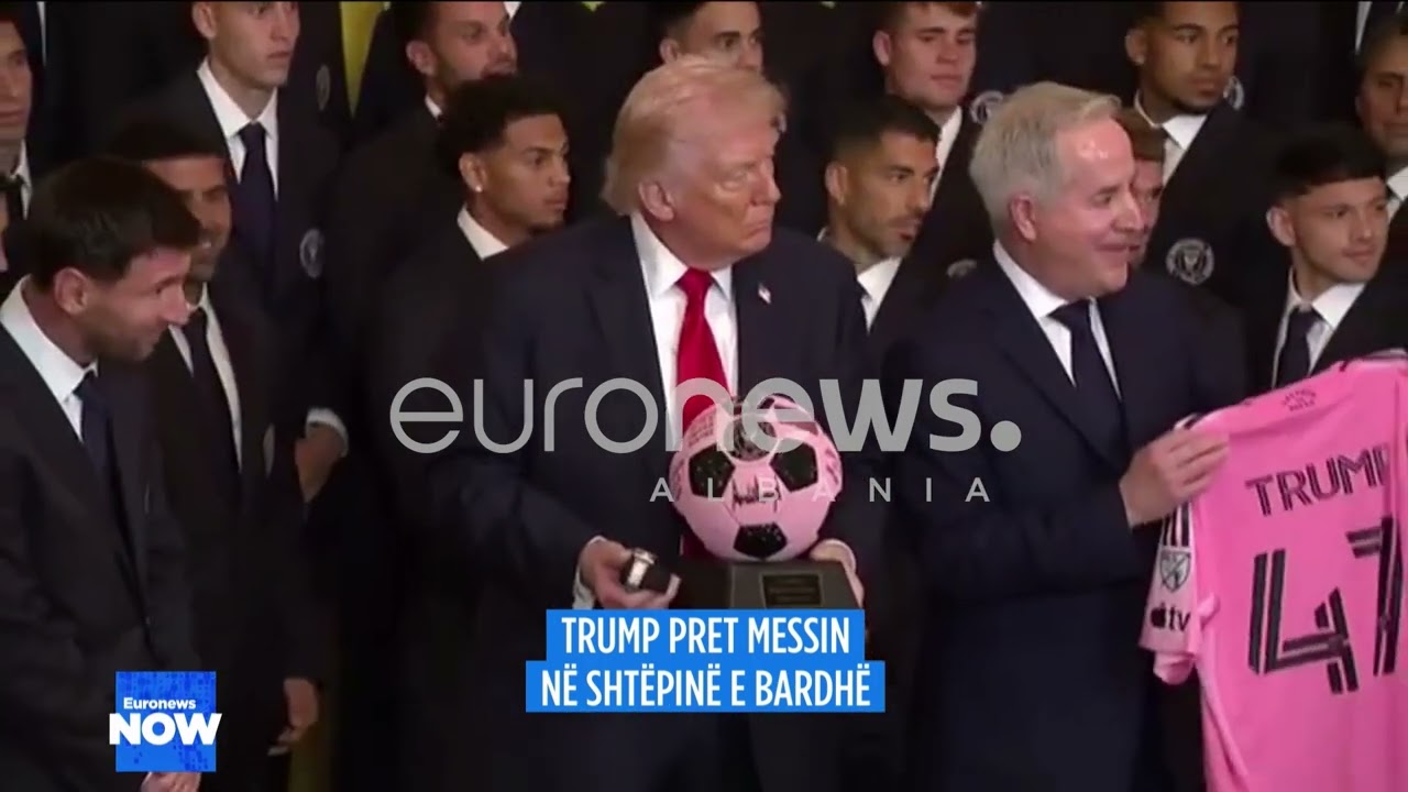 Trump trondit Messin në Shtëpinë e Bardhë! I përmend Ronaldon dhe Pele