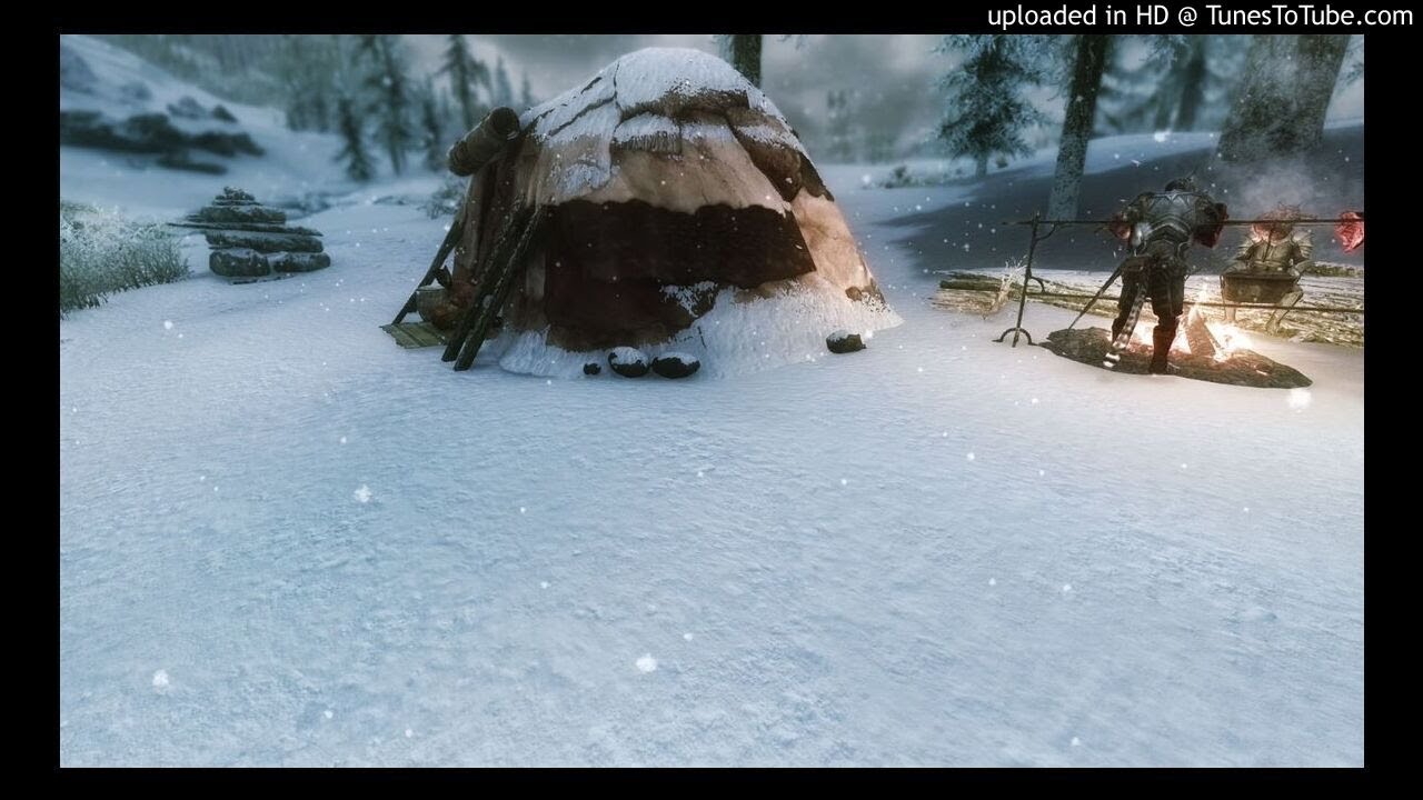 Skyrim Soundtrack - Frostfall 500% Slower
