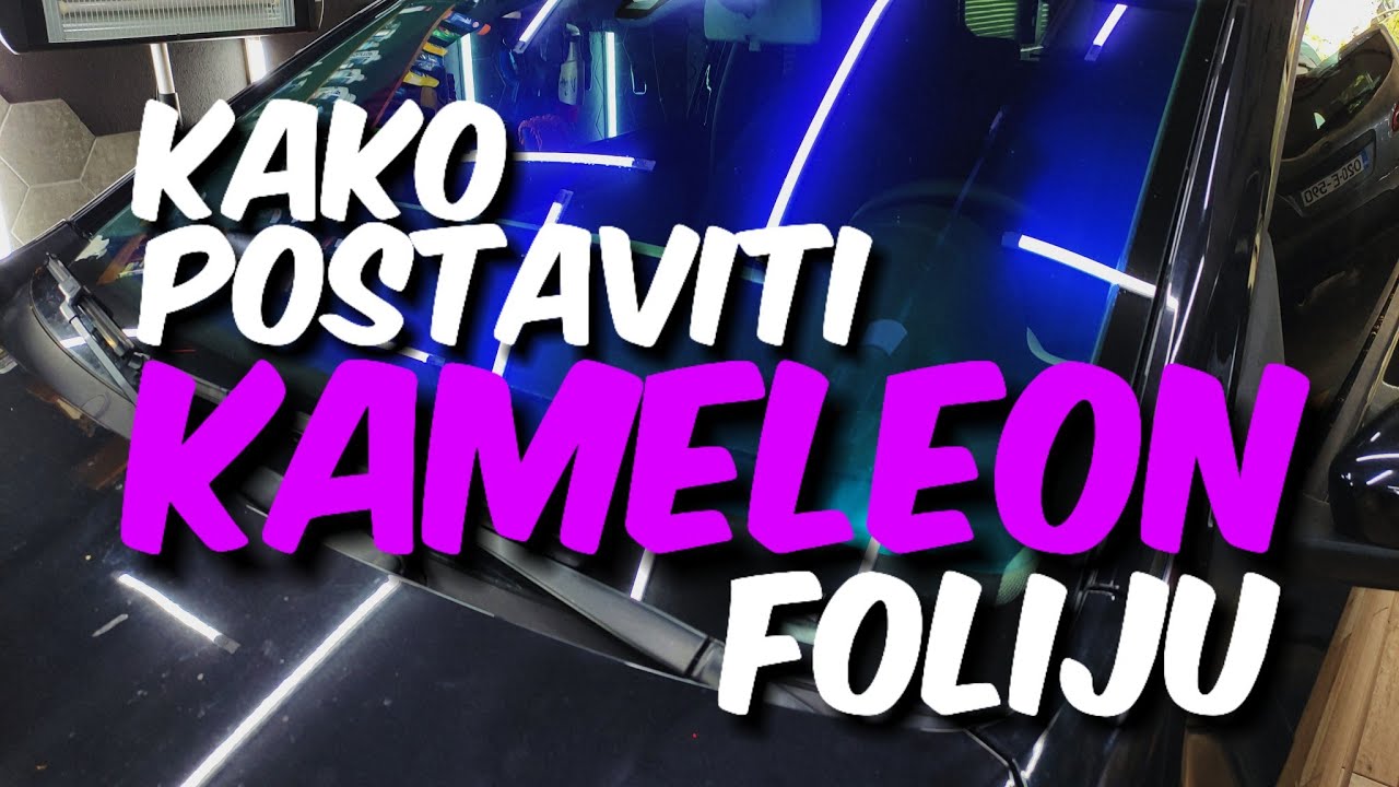 Kako postaviti kameleon foliju (detaljno objašnjenje, savjeti i trikovi) - Stikerana Studio Sarajevo