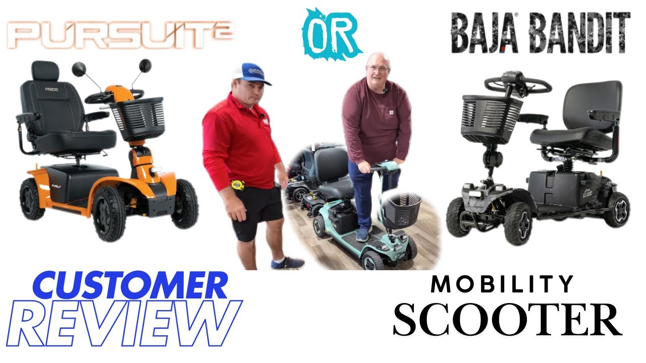 Baja Bandit Vs. Pride Pursuit 2: Which Scooter Is Worth Your Money? Honest Customer Review