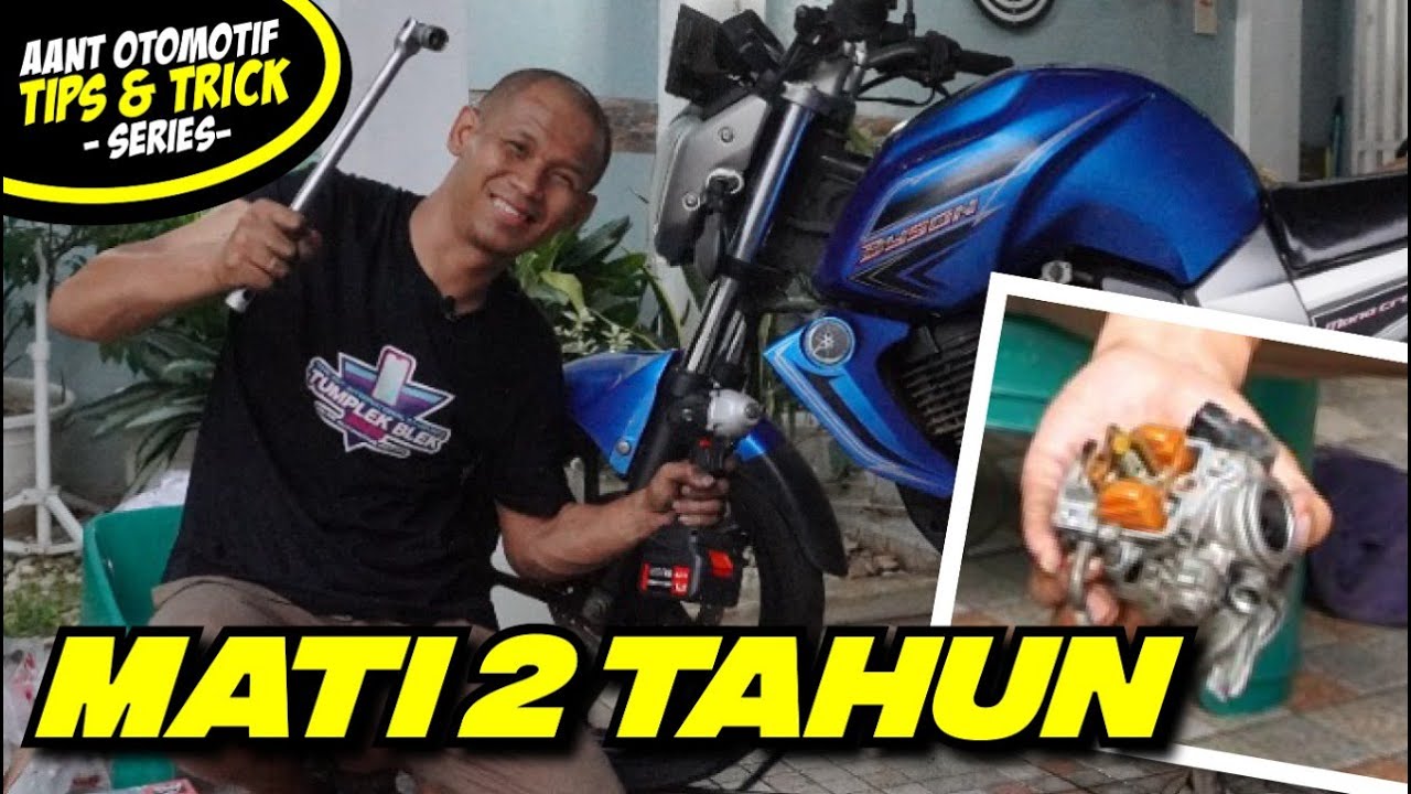 Menghidupkan Yamaha Byson yang Mangkrak Mati Selama 2 Tahun Gara-gara Covid-19