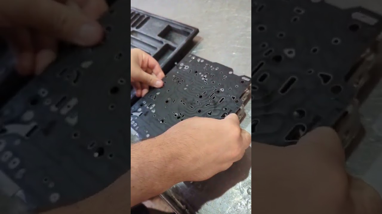 Восстановление блока клапанов PowerShift #ford #powershift #gearbox