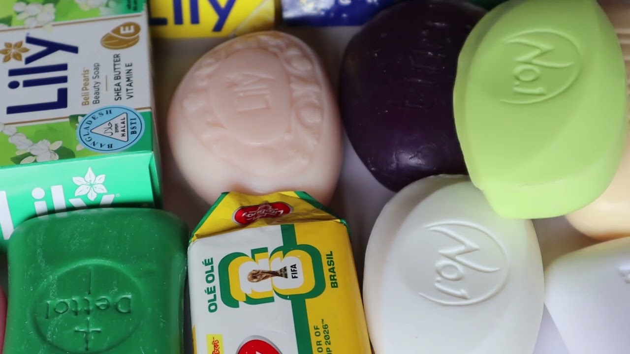 Colorful Soap Haul Opening New Soap Unboxing Satisfying Video