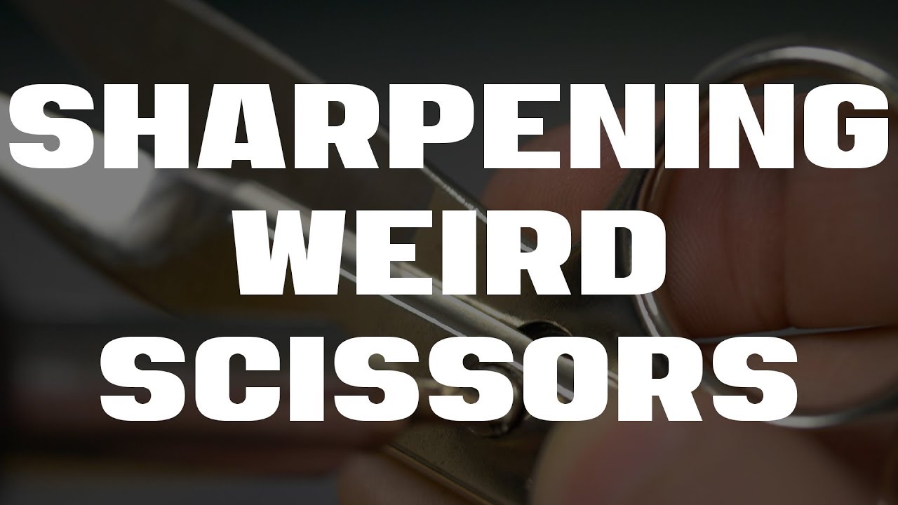 How to Sharpen Different Kinds of Scissors on the Twice as Sharp®