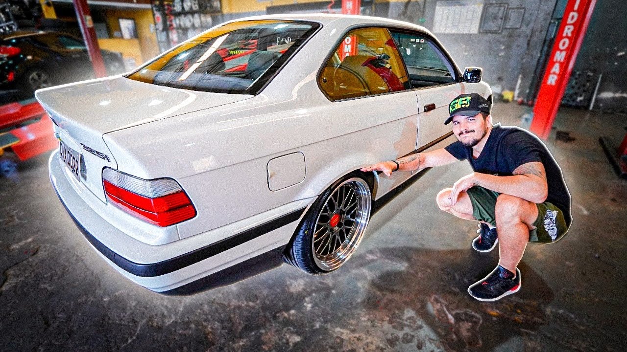 REBAIXEI MINHA BMW E36 com as BBS 18”