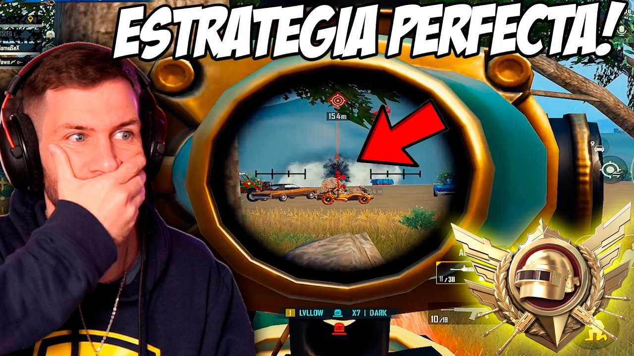 ESTRATEGIA PERFECTA PARA ESTA PARTIDA EN PUBG MOBILE CLASICO HARDCORE!!