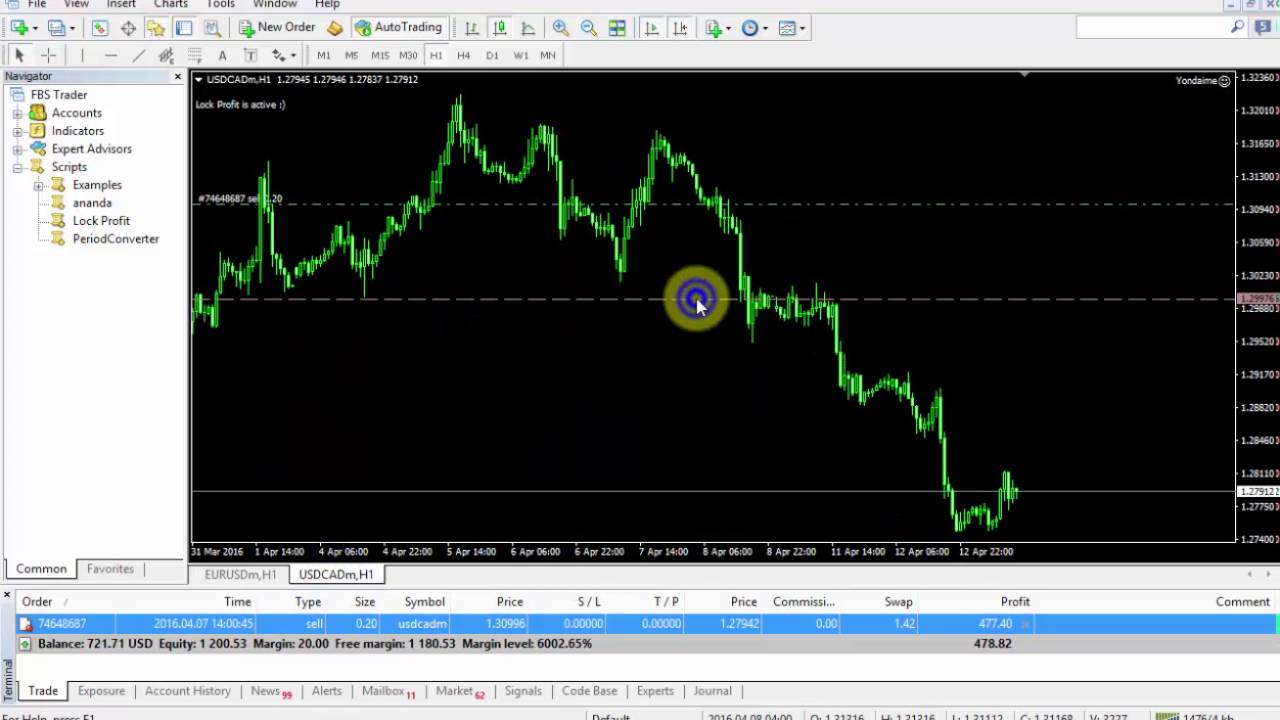 LOCK PROFIT TRADING FOREX