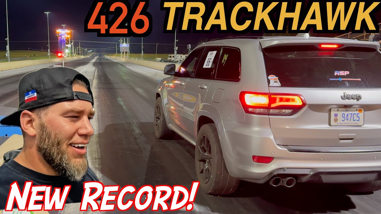426 TRACKHAWK RUNS A NEW RECORD - 1,000HP PLUS