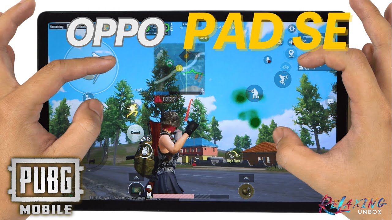 Oppo Pad SE PUBG Mobile Gaming review | FPS & Battery Drain test