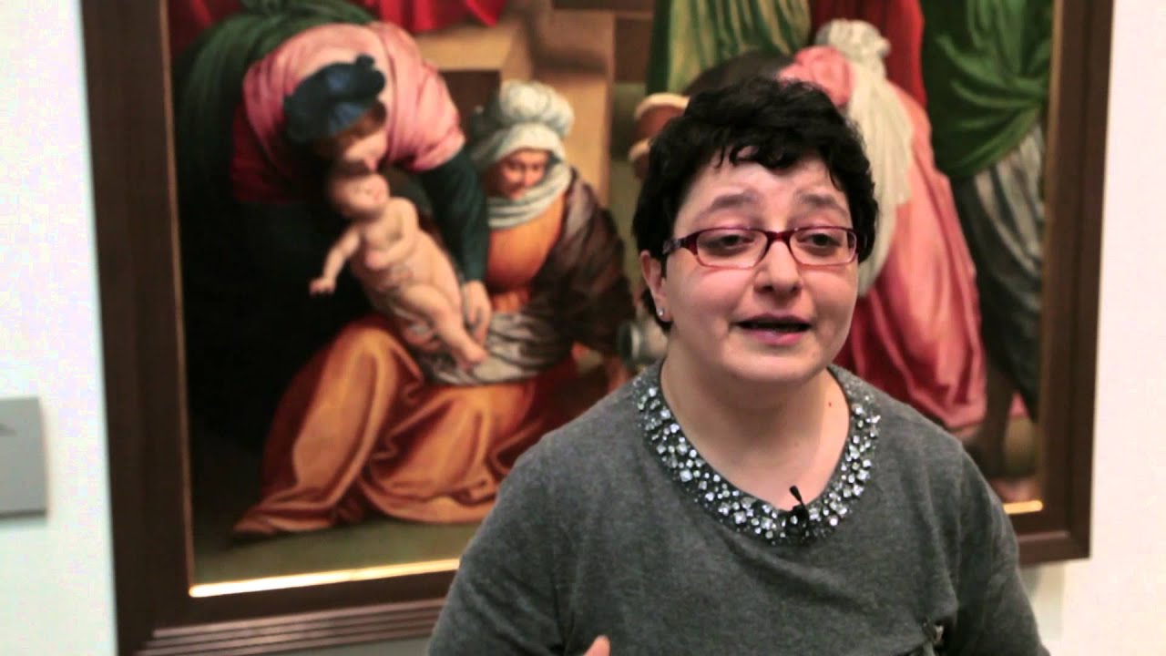 Pinacoteca di Brera: Gaudenzio Ferrari, Natività della Vergine, #raccontamibrera di E. R. Spinelli
