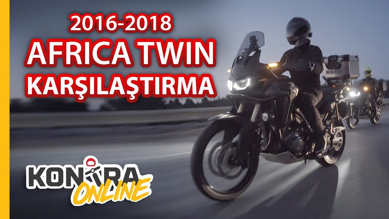 2016 - 2018 Africa Twin Karşılaştırma | KONTRA Online