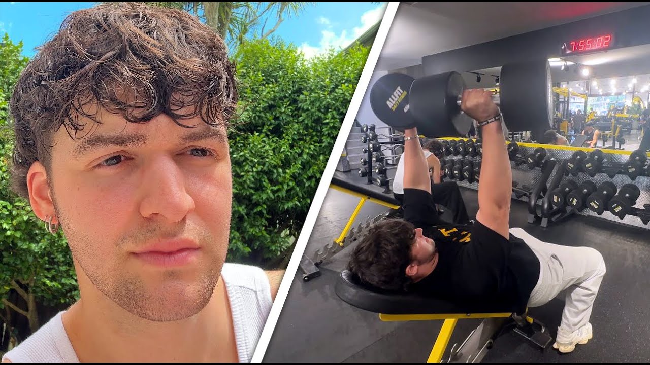 ZP figures out youtube & goes crazy at gym