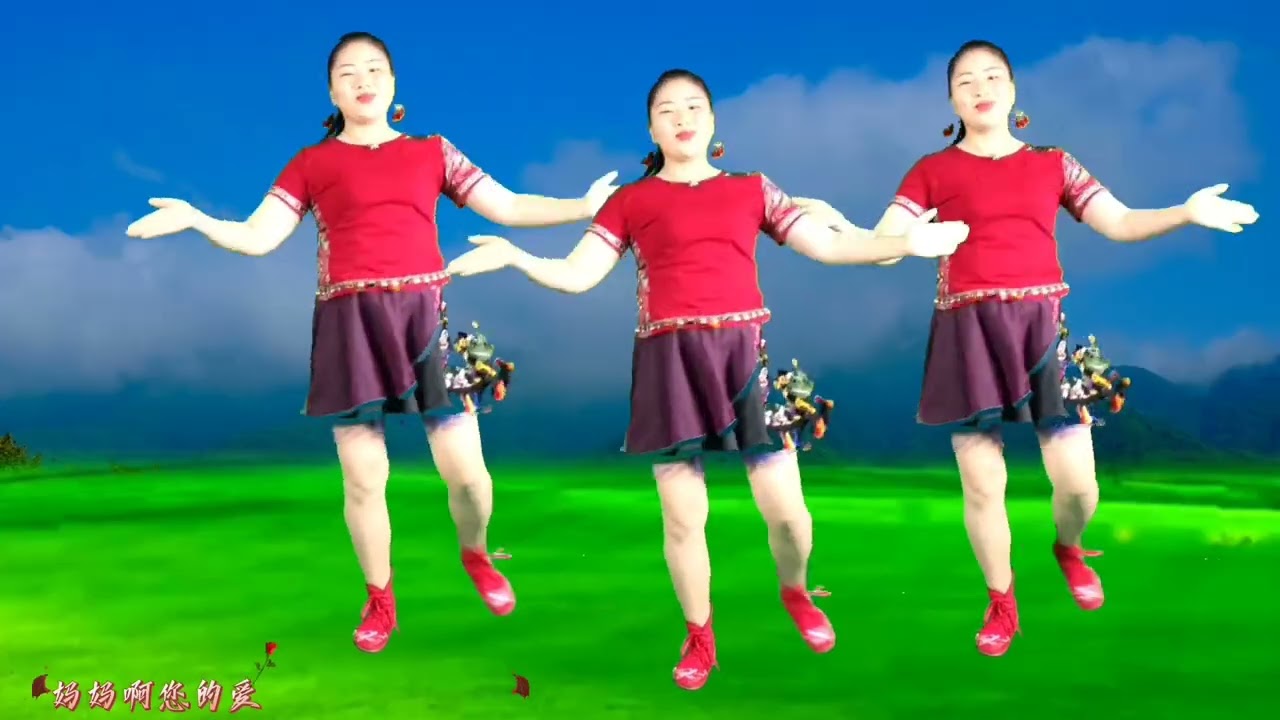 入门广场舞《妈在家就在》母亲节特献弹跳舞