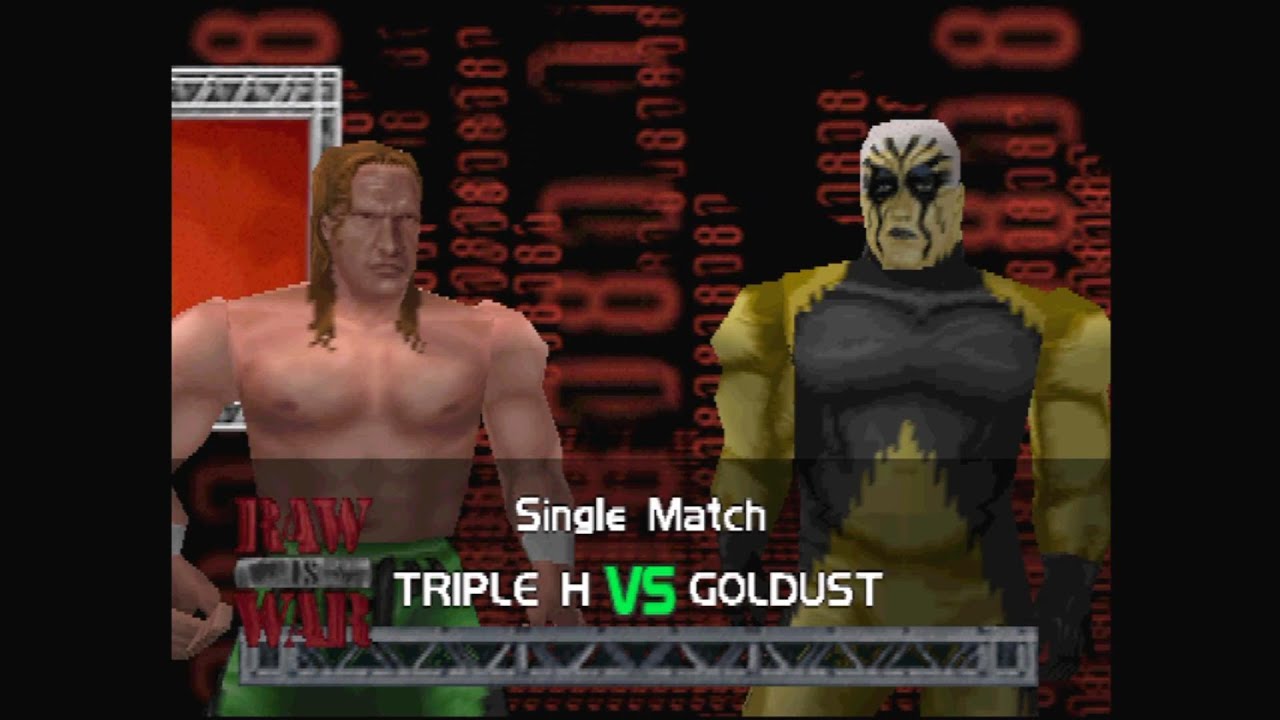 WWF No Mercy Plus V3 - Triple H vs. Goldust (N64)