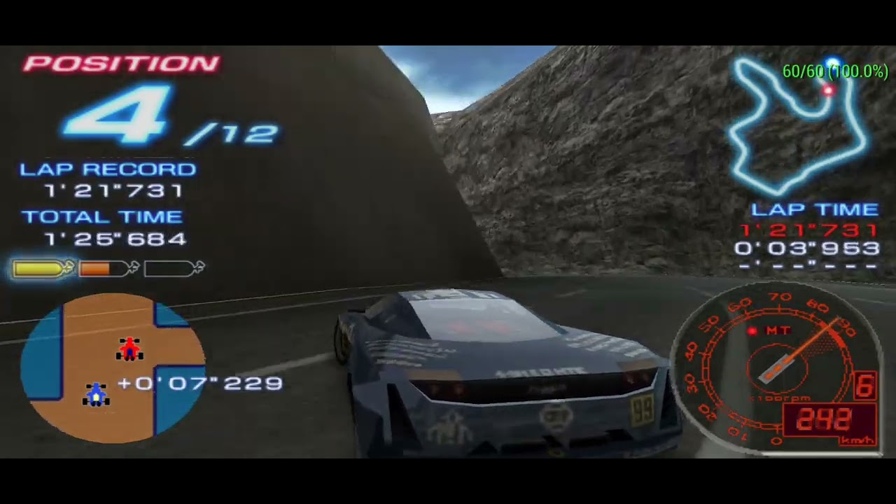 Ridge Racer 2 - World Tour EX Playthrough Pt 2(PPSSPP)