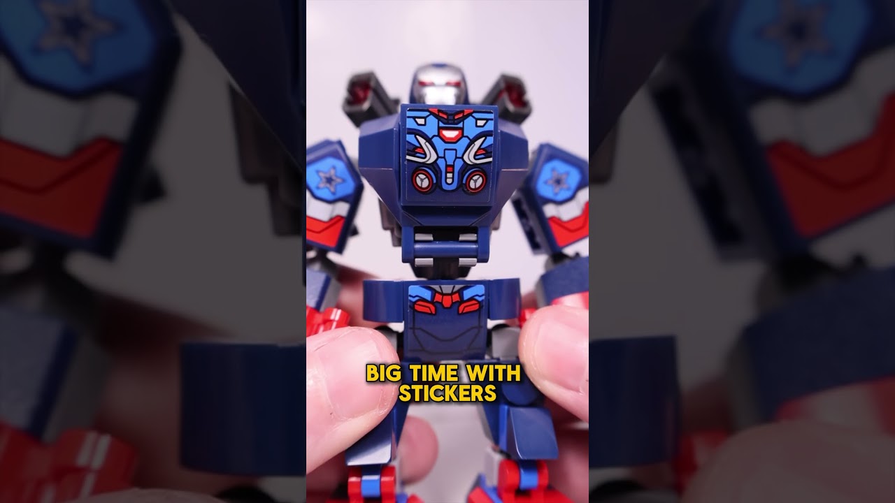 The NEW LEGO Iron Patriot!
