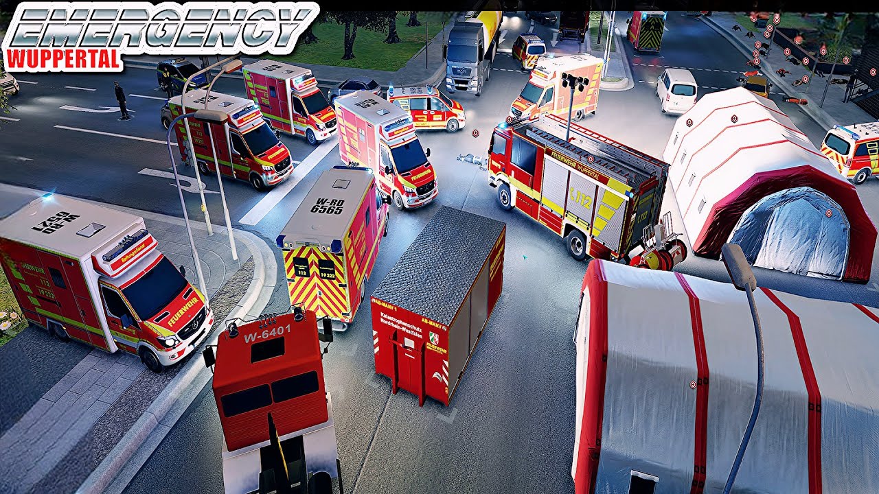 EMERGENCY Wuppertal #1: MANV in der Stadt Gro&szlig;alarm! Was ist passiert ?