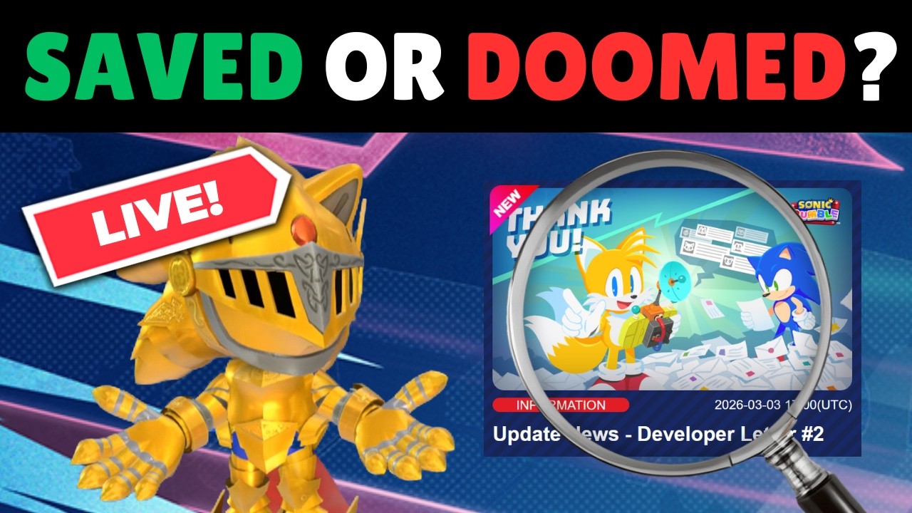 NEW SONIC RUMBLE SEASON + DEV NOTE #shorts