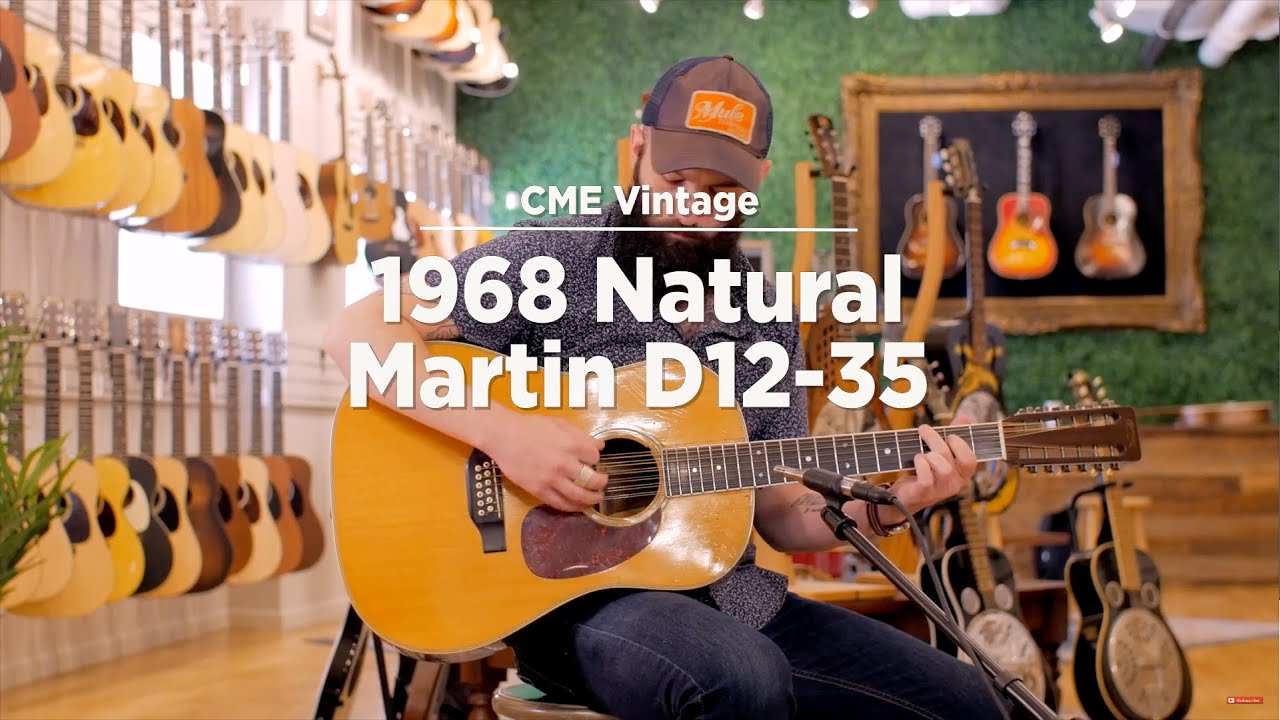 1968 Natural Martin D12-35 | CME Vintage Demo | Karl Neurauter