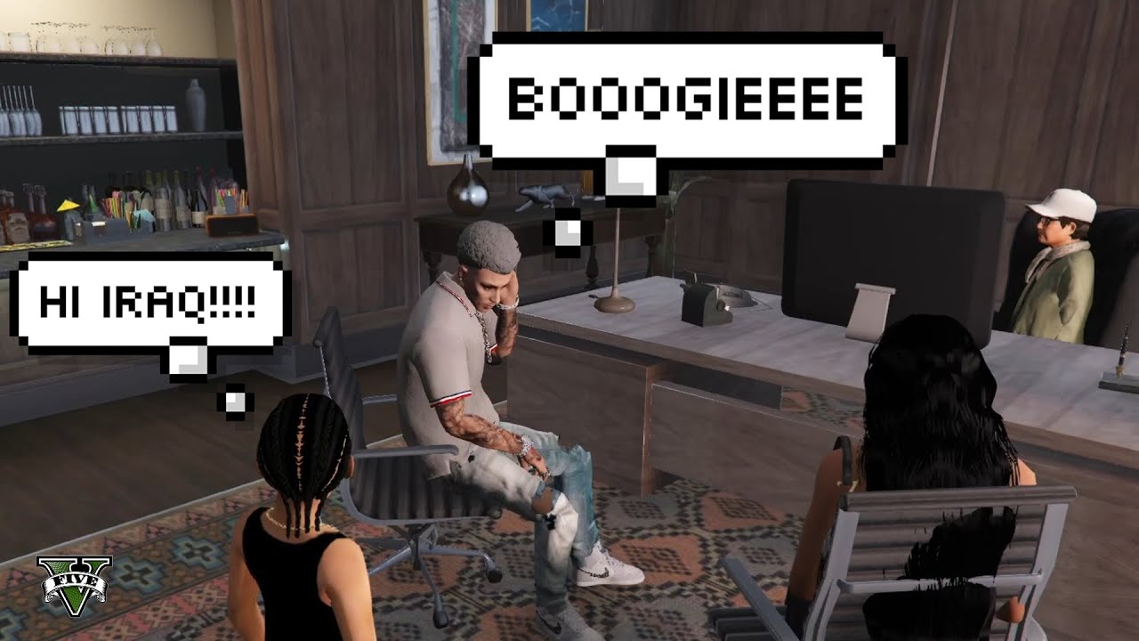 BOOGIE AND IRAQ REUNITES IN 4PF RP & GRANNY SINGS A SONG! (GTA RP FUNNY MOMENTS) PT. 121